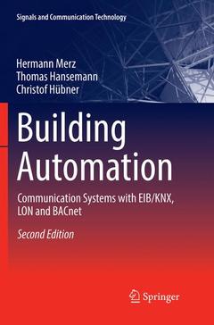 Couverture de l’ouvrage Building Automation