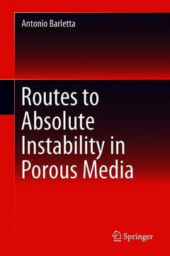 Cover of the book Routes to Absolute Instability in Porous Media