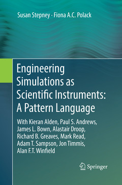 Cover of the book Engineering Simulations as Scientific Instruments: A Pattern Language