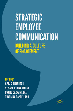 Couverture de l’ouvrage Strategic Employee Communication