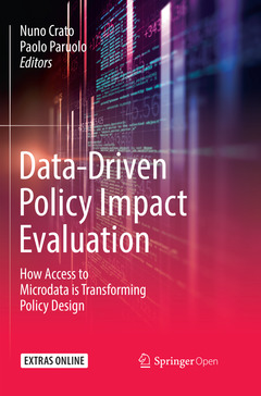 Couverture de l’ouvrage Data-Driven Policy Impact Evaluation