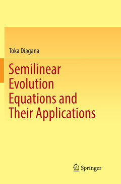 Cover of the book Semilinear Evolution Equations and Their Applications