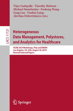 Cover of the book Heterogeneous Data Management, Polystores, and Analytics for Healthcare
