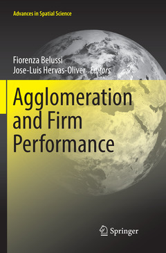 Couverture de l’ouvrage Agglomeration and Firm Performance