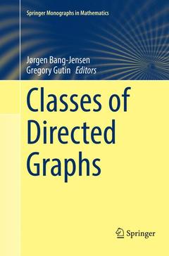 Couverture de l’ouvrage Classes of Directed Graphs