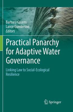 Couverture de l’ouvrage Practical Panarchy for Adaptive Water Governance