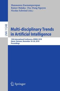 Couverture de l’ouvrage Multi-disciplinary Trends in Artificial Intelligence