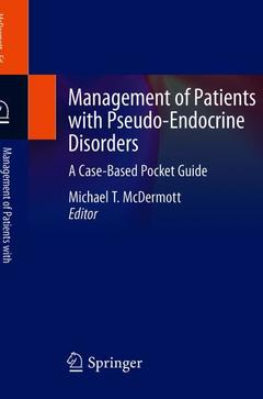 Couverture de l’ouvrage Management of Patients with Pseudo-Endocrine Disorders