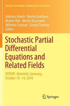 Couverture de l’ouvrage Stochastic Partial Differential Equations and Related Fields