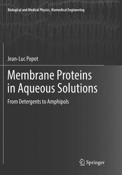 Couverture de l’ouvrage Membrane Proteins in Aqueous Solutions