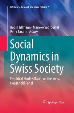 Couverture de l’ouvrage Social Dynamics in Swiss Society