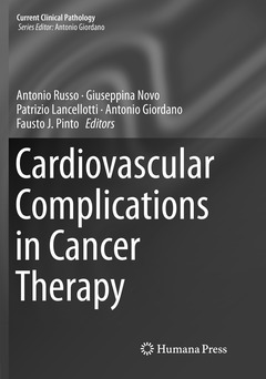 Cover of the book Cardiovascular Complications in Cancer Therapy