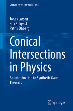 Couverture de l’ouvrage Conical Intersections in Physics