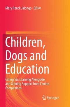 Couverture de l’ouvrage Children, Dogs and Education