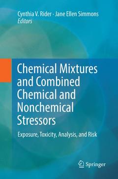 Couverture de l’ouvrage Chemical Mixtures and Combined Chemical and Nonchemical Stressors