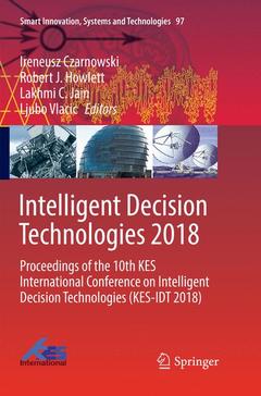 Couverture de l’ouvrage Intelligent Decision Technologies 2018