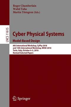 Cover of the book Cyber Physical Systems. Model-Based Design