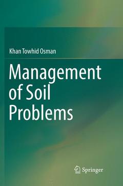 Couverture de l’ouvrage Management of Soil Problems