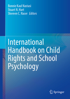 Couverture de l’ouvrage International Handbook on Child Rights and School Psychology