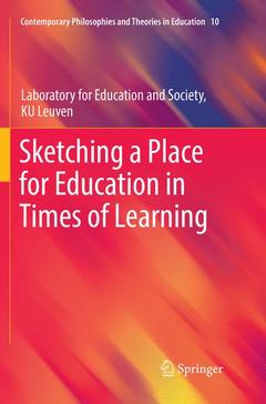 Cover of the book Sketching a Place for Education in Times of Learning