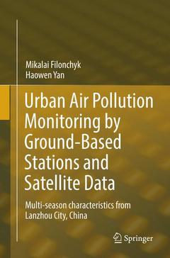 Cover of the book Urban Air Pollution Monitoring by Ground-Based Stations and Satellite Data