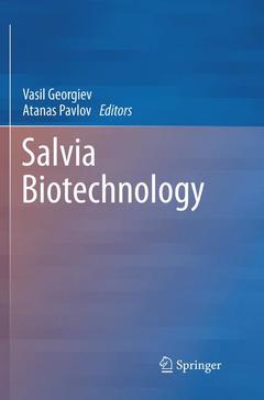 Couverture de l’ouvrage Salvia Biotechnology