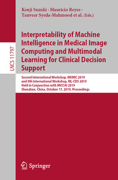 Couverture de l’ouvrage Interpretability of Machine Intelligence in Medical Image Computing and Multimodal Learning for Clinical Decision Support