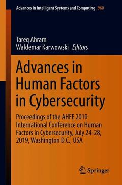 Cover of the book Advances in Human Factors in Cybersecurity