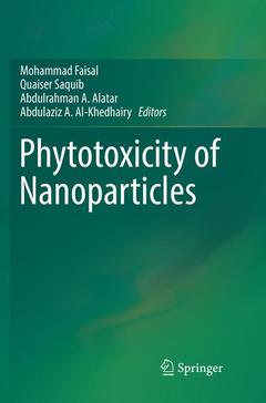 Couverture de l’ouvrage Phytotoxicity of Nanoparticles