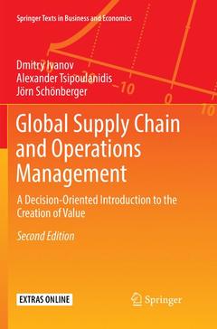 Couverture de l’ouvrage Global Supply Chain and Operations Management