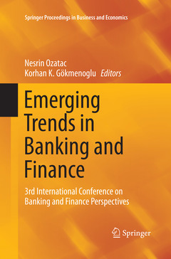 Cover of the book Emerging Trends in Banking and Finance