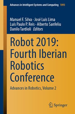 Couverture de l’ouvrage Robot 2019: Fourth Iberian Robotics Conference