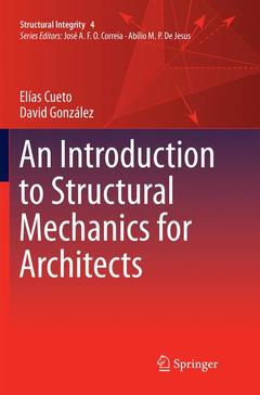 Couverture de l’ouvrage An Introduction to Structural Mechanics for Architects