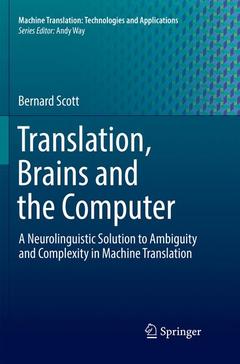 Couverture de l’ouvrage Translation, Brains and the Computer