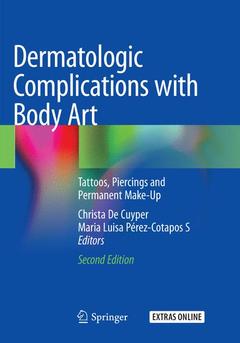 Couverture de l’ouvrage Dermatologic Complications with Body Art