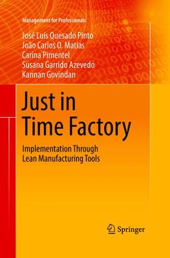 Cover of the book Just in Time Factory