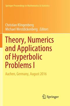 Couverture de l’ouvrage Theory, Numerics and Applications of Hyperbolic Problems I