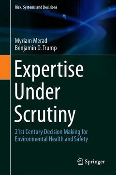 Cover of the book Expertise Under Scrutiny