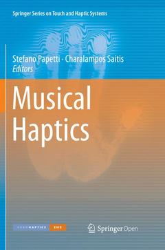Cover of the book Musical Haptics