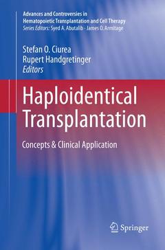 Couverture de l’ouvrage Haploidentical Transplantation