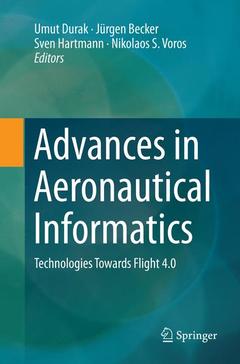 Couverture de l’ouvrage Advances in Aeronautical Informatics