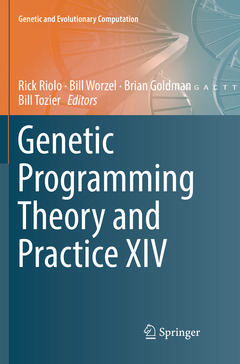 Couverture de l’ouvrage Genetic Programming Theory and Practice XIV