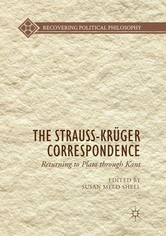 Couverture de l’ouvrage The Strauss-Krüger Correspondence