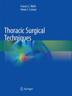 Couverture de l’ouvrage Thoracic Surgical Techniques