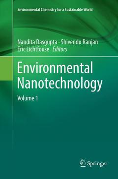 Cover of the book Environmental Nanotechnology