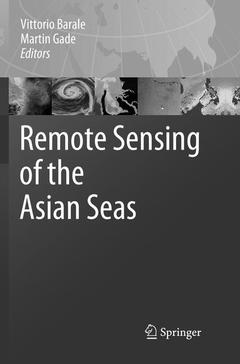 Couverture de l’ouvrage Remote Sensing of the Asian Seas