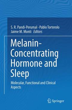 Couverture de l’ouvrage Melanin-Concentrating Hormone and Sleep