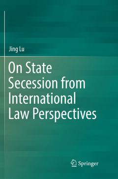 Couverture de l’ouvrage On State Secession from International Law Perspectives