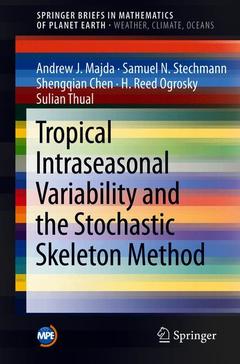 Couverture de l’ouvrage Tropical Intraseasonal Variability and the Stochastic Skeleton Method