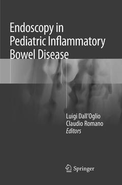 Couverture de l’ouvrage Endoscopy in Pediatric Inflammatory Bowel Disease
